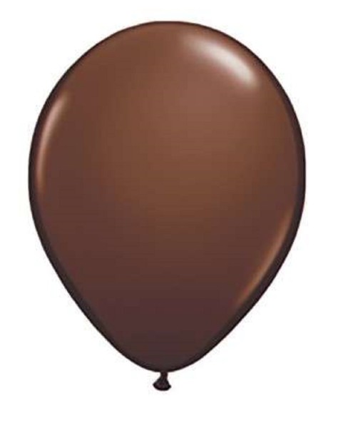 Qualatex Fashion Chocolate Brown Braun 40cm 16 Inch Latex Luftballons