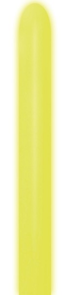 Sempertex 220 Neon Yellow 260S Modellierballons Neon Gelb