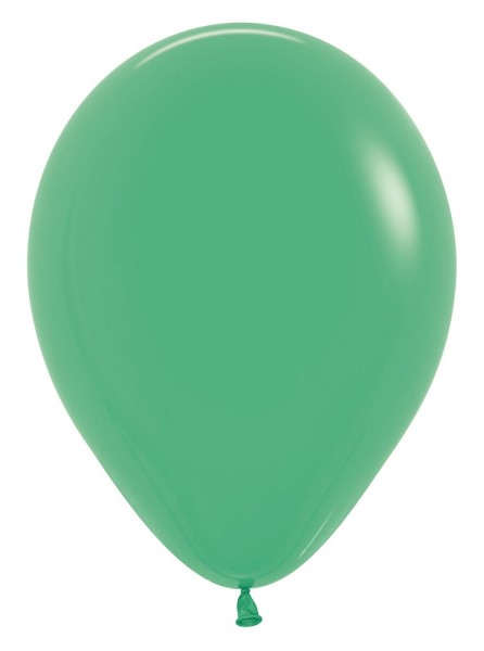 Sempertex 030 Fashion Green 30cm 12 Inch Latex Luftballon Grün