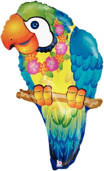 Papagei Parrot Folienballon 76cm 30 Inch