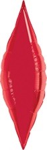 Taper Ruby Red Folienballon - 67,5cm