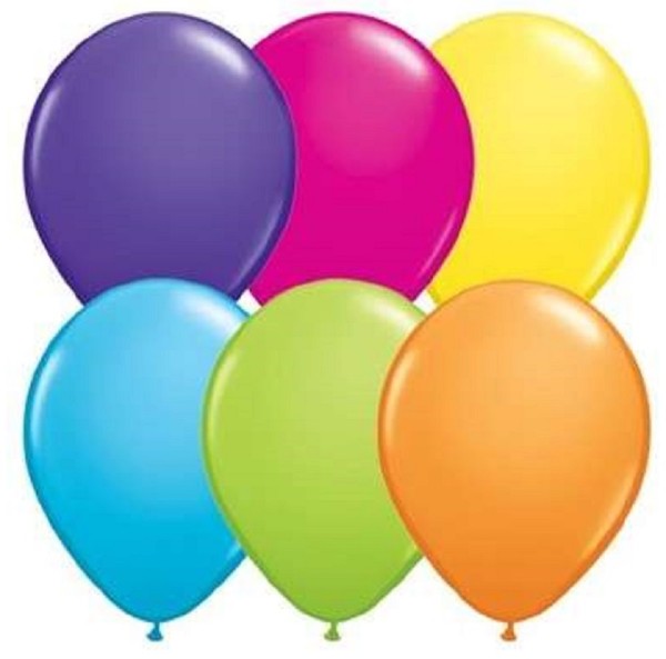 Qualatex Tropical Assortment 27,5cm 11 Inch Latex Luftballons