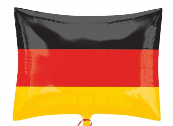 Germany Deutschland Flagge Fahne Banner Folienballon 46cm 18'