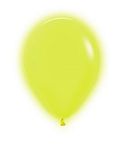 Sempertex 220 Neon Yellow (Gelb) 12,5cm 5" Latex Luftballons