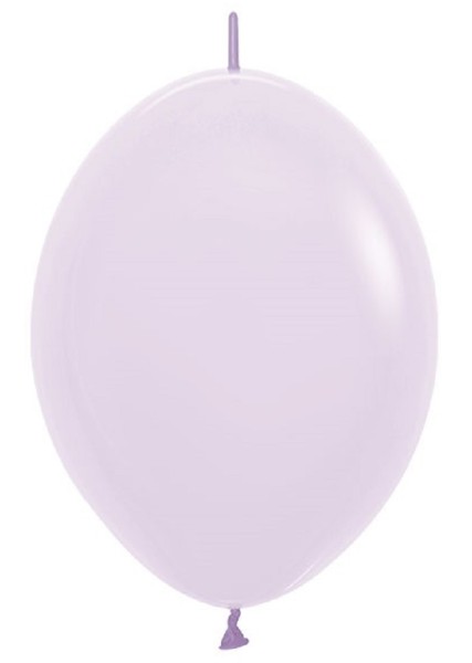 Link o Loon 650 Pastel Matte Lilac 15cm 6 Inch Latex Luftballons Sempertex Lila