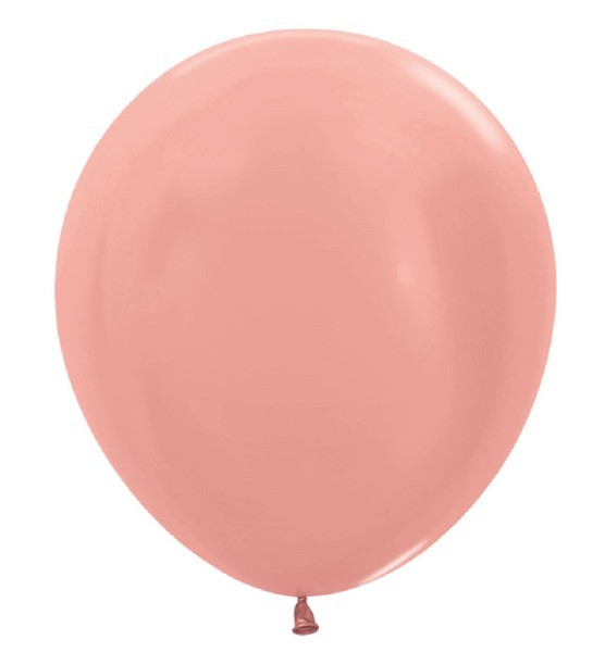 Sempertex 568 Metallic Rose Gold 45cm 18" Latex Luftballons
