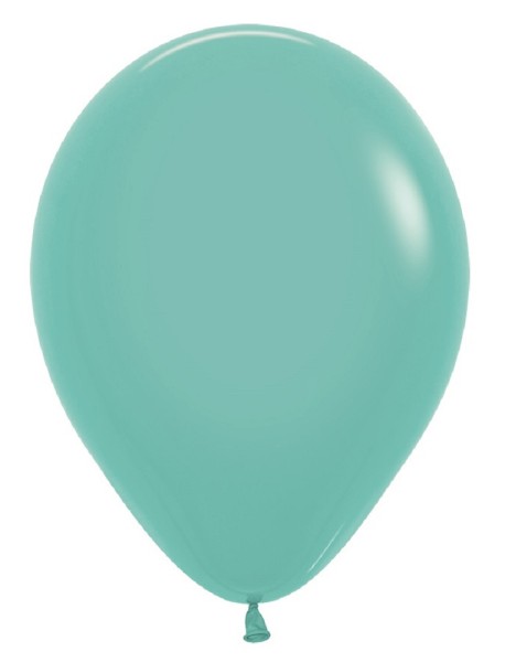 Sempertex 037 Fashion Aquamarine 23cm 9 Inch Latex Luftballons Blau
