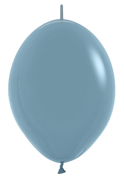 Link o Loon 140 Pastel Dusk Blue 30cm 12 Inch Latex Luftballons Sempertex