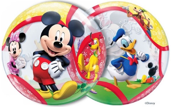 Qualatex Bubble Mickey Maus und seine Freunde 22" 55cm Luftballon
