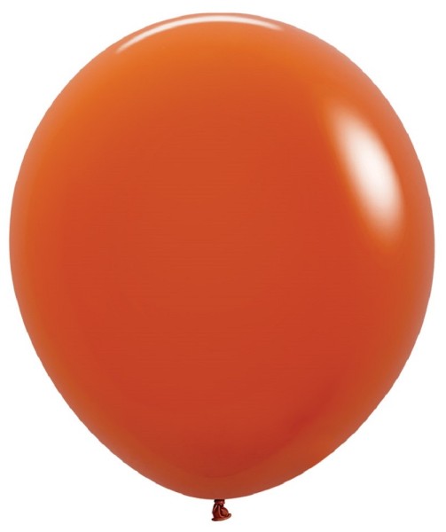 Sempertex 062 Fashion Sunset Orange 45cm 18 Inch Latex Luftballons