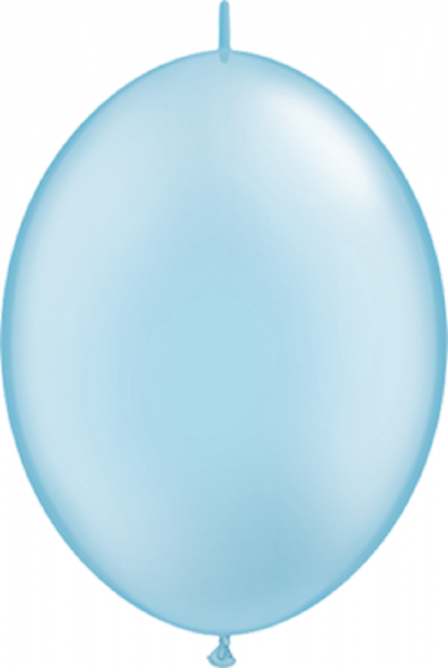 QuickLink Pearl Light Blue (Blau) 30cm 12" Latexballons Qualatex