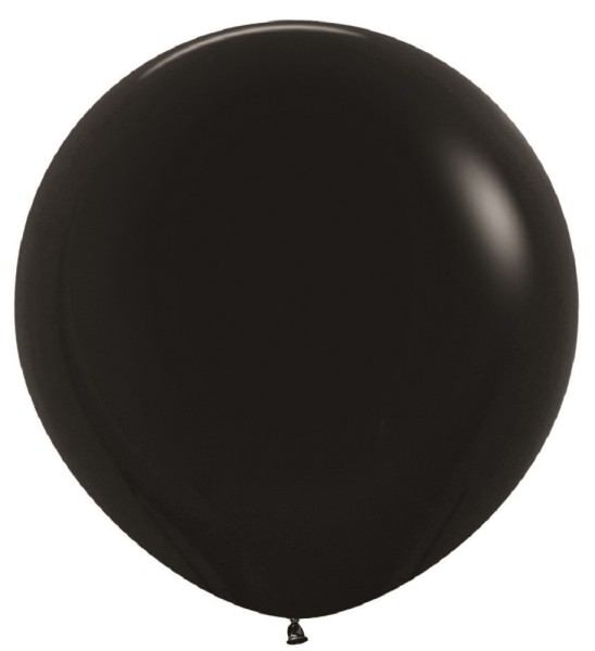 Sempertex 080 Fashion Black (Schwarz) 90cm 36" Latex Riesenluftballons