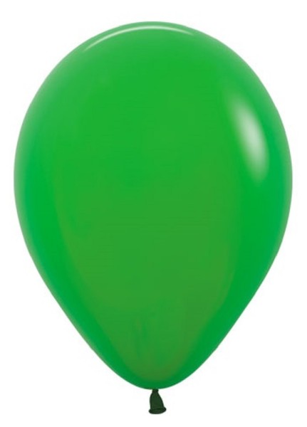Sempertex 029 Fashion Shamrock Green 12,5cm 5 Inch Latex Luftballons Kleeblattgrün