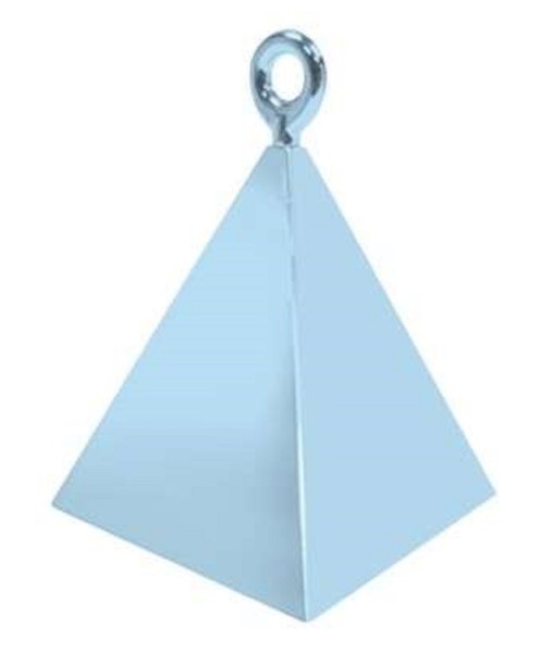 Pearl Light Blue Pyramiden Luftballon Gewicht
