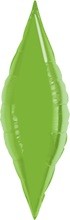 Taper Lime Green Folienballon - 67,5cm