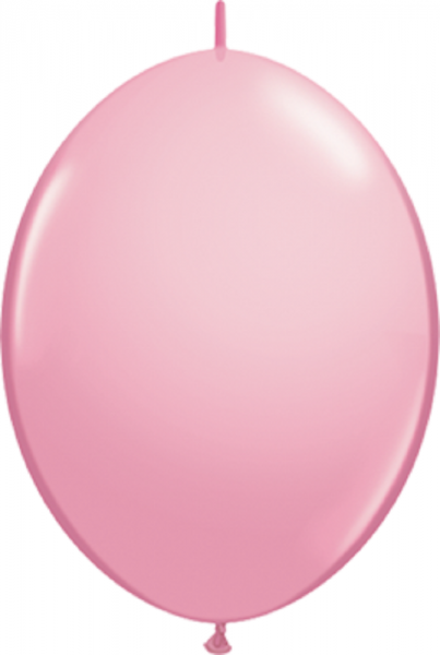 QuickLink Standard Pink (Altrosa) 15cm 6" Latex Luftballons Qualatex