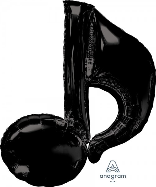 Jumbo Music Note Musiknote Folienballon - 88cm 35''