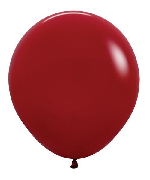 Sempertex 016 Fashion Imperial Red 45cm 18 Inch Latex Luftballons Rot