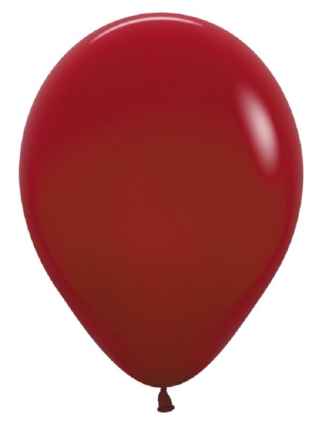 Sempertex 016 Fashion Imperial Red 23cm 9 Inch Latex Luftballons Rot