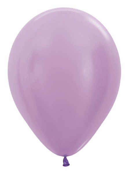Sempertex 450 Satin Pearl Lilac (Lila) 30cm 12" Latex Luftballons
