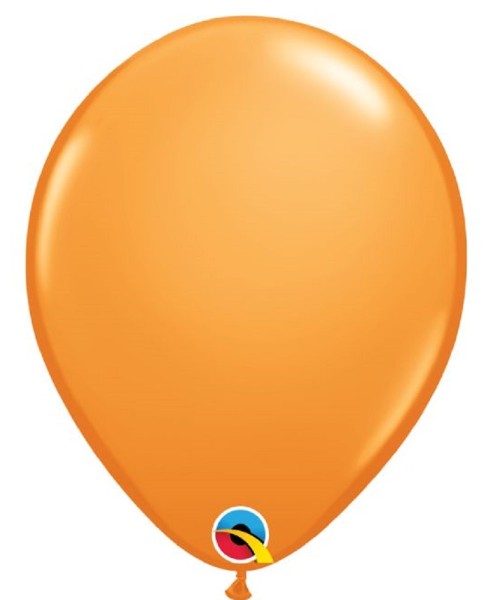 Qualatex Standard Orange 27,5cm 11 Inch Latex Luftballons