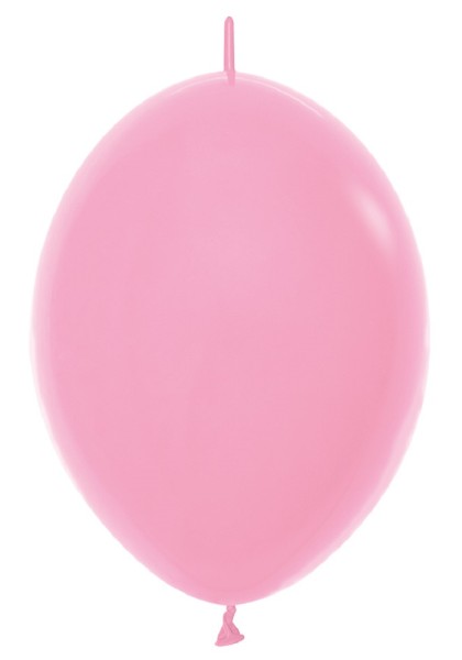 Link o Loon 009 Fashion Bubblegum Pink 15cm 6" Latex Luftballons Sempertex