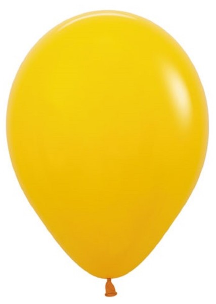 Sempertex 021 Fashion Honey Yellow 12,5cm 5 Inch Latex Luftballons Honiggelb
