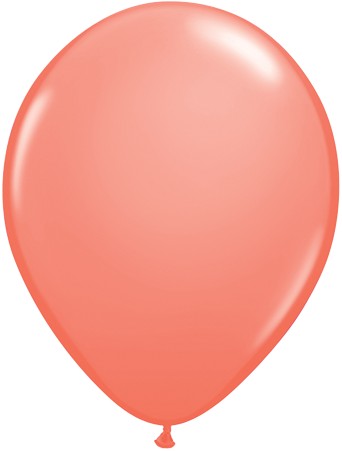 Qualatex Fashion Coral (Koralle) 12,5cm 5" Latex Luftballons