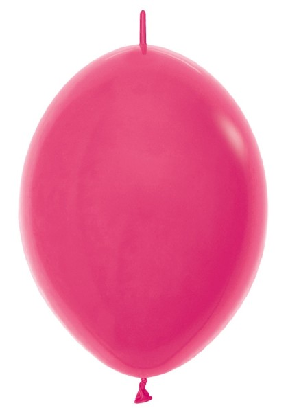 Link o Loon 012 Fashion Fuchsia 15cm 6" Latex Luftballons Sempertex