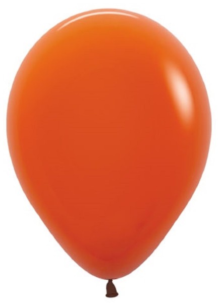 Sempertex 062 Fashion Sunset Orange 12,5cm 5 Inch Latex Luftballons