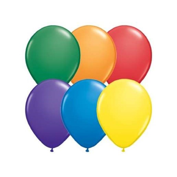 Qualatex Assortment Carnival (bunt gemischt) 27,5cm 11" Latex Luftballons
