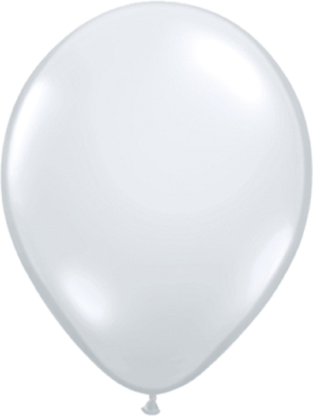 Qualatex Jewel Diamond Clear 40cm 16" Latex Luftballons