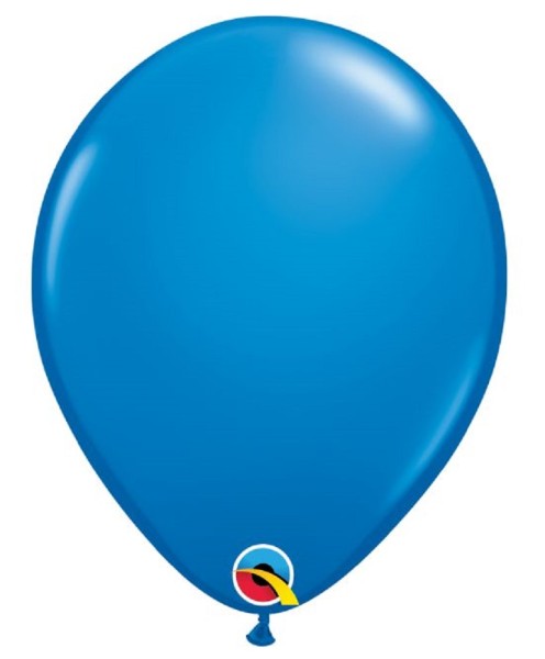 Qualatex Standard Dark Blue 27,5cm 11 Inch Latex Luftballons Dunkelblau