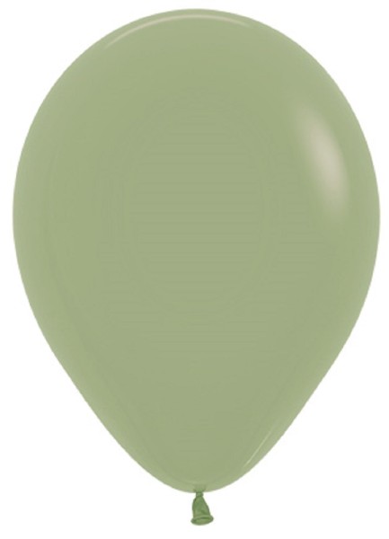 Sempertex 027 Fashion Eucalyptus (Grün) 12,5cm 5" Latex Luftballons