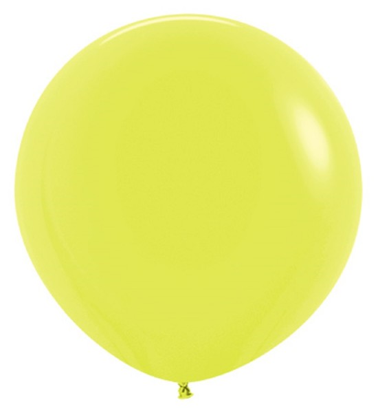 Sempertex 220 Neon Yellow Gelb Latex Luftballons 60cm 24"