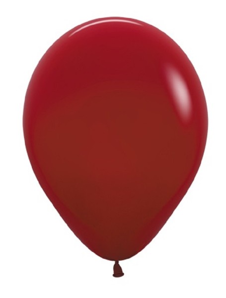 Sempertex 016 Fashion Imperial Red 12,5cm 5 Inch Latex Luftballons Rot