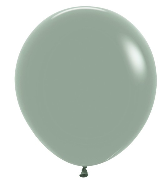 Sempertex 127 Pastel Dusk Laurel Green 45cm 18 Inch Latex Luftballons