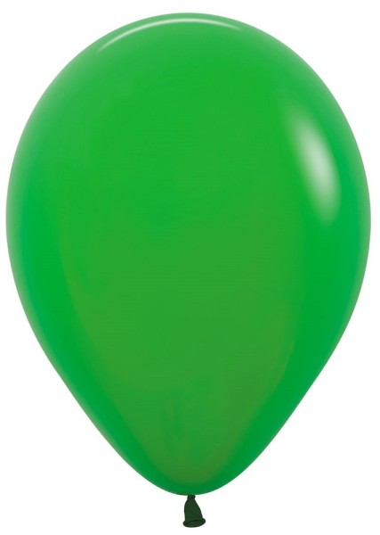 Sempertex 029 Fashion Shamrock Green 30cm 12 Inch Latex Luftballons Kleeblatt Grün