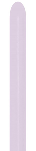 Sempertex 650 Pastel Matte Lilac 260S Nozzle up Modellierballons Lila