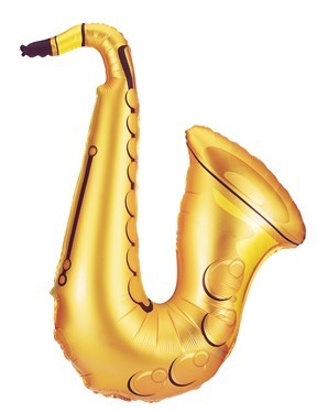 Saxophon Folienballon 94cm 37"