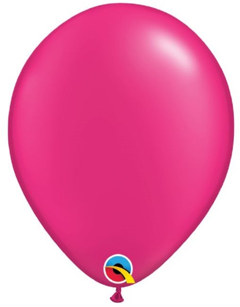 Qualatex Pearl Magenta Pink 27,5cm 11 Inch Latex Luftballons