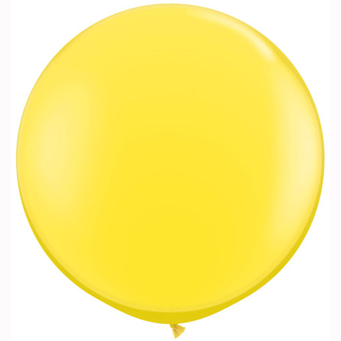 Qualatex Standard Yellow (Gelb) 90cm 36" Latex Riesenluftballons