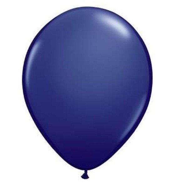 Qualatex Fashion Navy Blau 40cm 16 Inch Latex Luftballons
