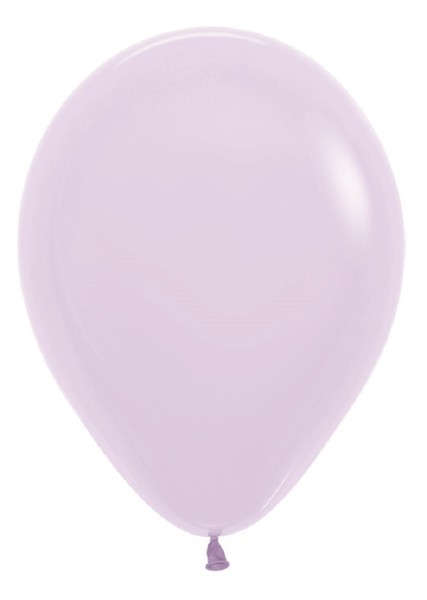Sempertex 650 Pastel Matte Lilac 23cm 9 Inch Latex Luftballons Lila