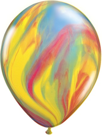 Qualatex SuperAgate Traditional marmoriert 27,5cm 11" Latex Luftballons