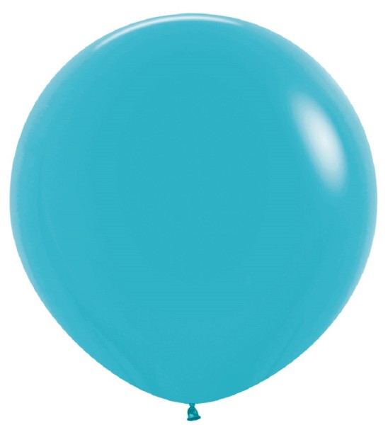 Sempertex 038 Fashion Caribbean Blue Latex Riesenluftballons Blau 90cm 36"