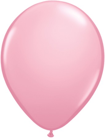 Qualatex Standard Pink (Altrosa) 12,5cm 5" Latex Luftballons