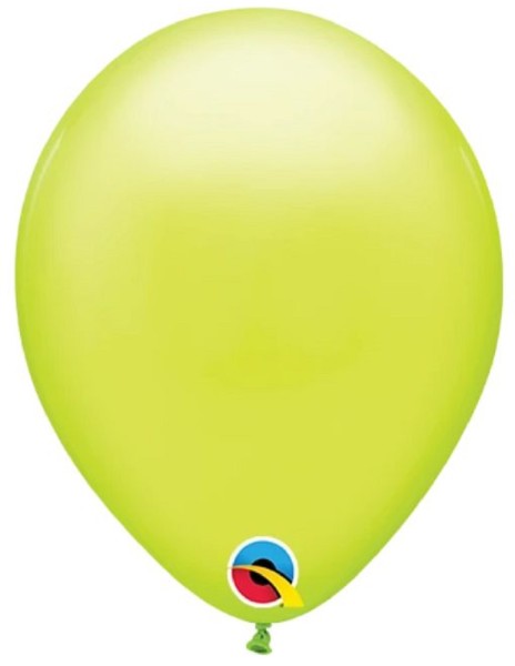 Qualatex Fashion Chartreuse 27,5cm 11 Inch Latex Luftballons Grün