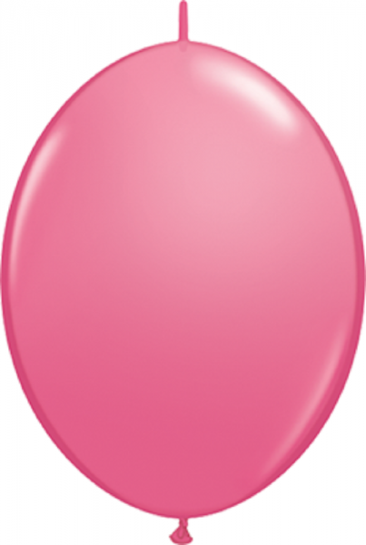 QuickLink Fashion Rose (Rosa) 15cm 6" Latex Luftballons Qualatex