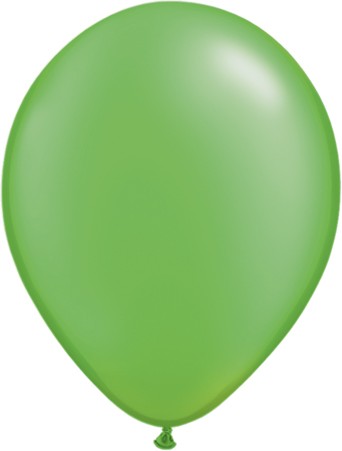 Qualatex Pearl Lime Green Hellgrün 27,5cm 11" Latex Luftballons